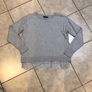 Gray sweater